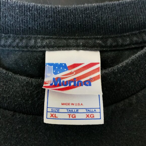 Vintage Y2K Army T Shirt Black XL Extra Large USA Graphic Tee Short Sleeve Solid - Picture 14 of 16